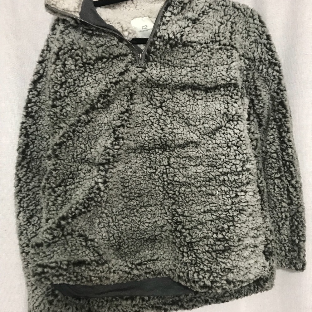Fuzzy Sherpa Sweatshirt